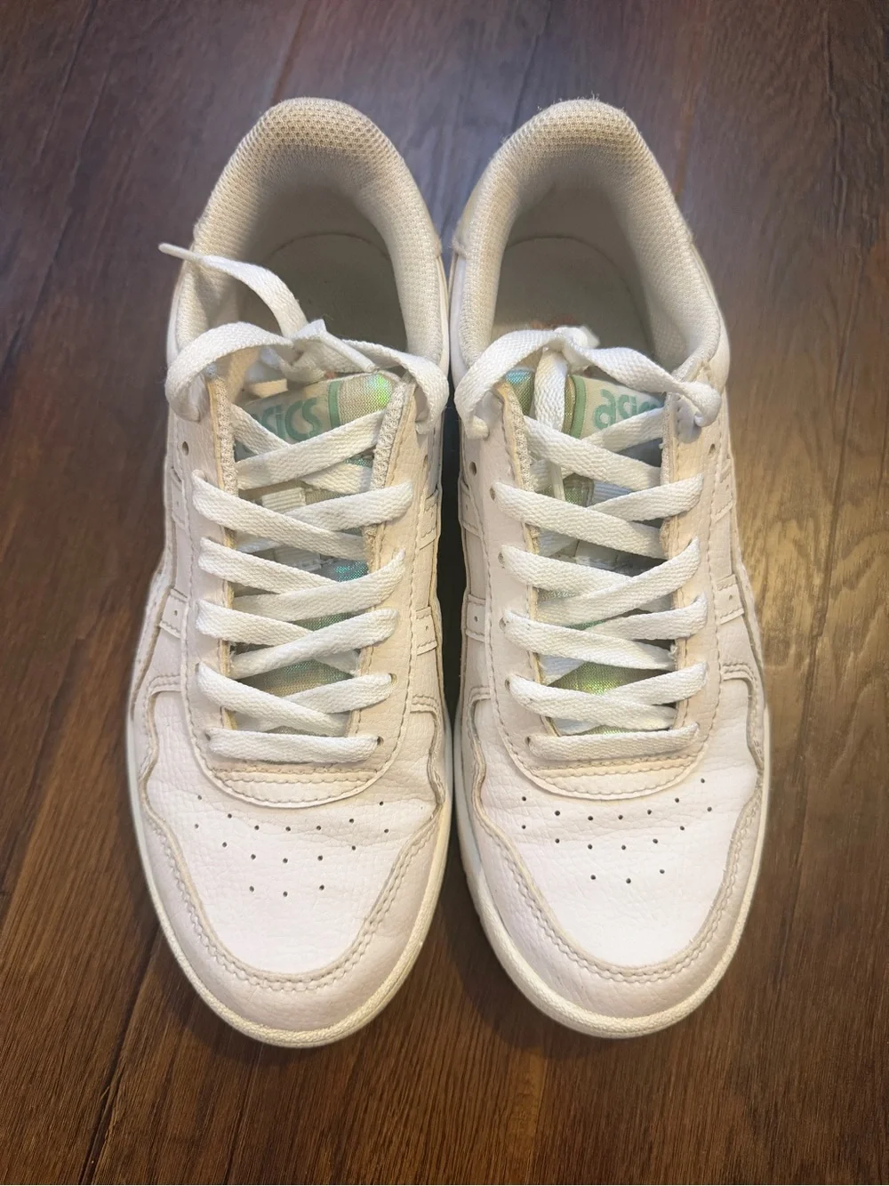 Women’s ASICS Japan S White/Iridescent Sneaker Size 6.5